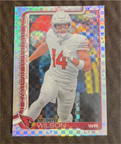 2025 Topps Chrome #2 Michael Wilson — front