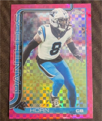 2025 Topps Chrome #41 Jaycee Horn — front