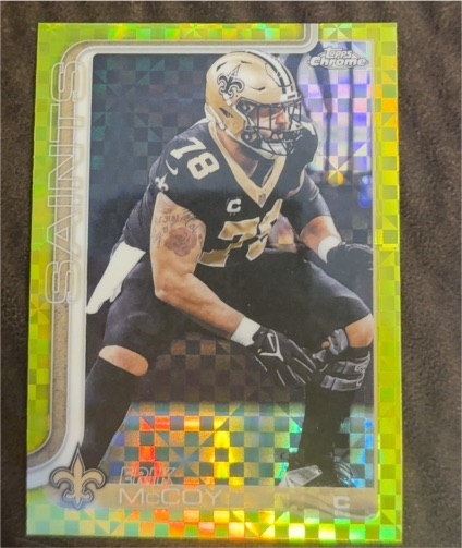 2025 Topps Chrome #223 Erik McCoy — front