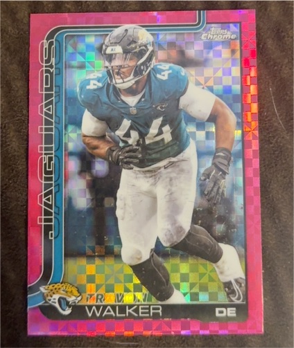 2025 Topps Chrome #141 Travon Walker — front