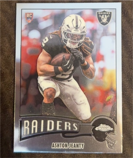 2025 Topps Chrome #1975-20 Ashton Jeanty — front