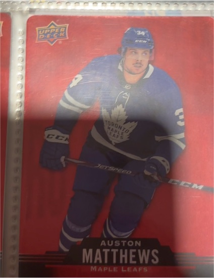2020-21 Upper Deck Tim Hortons #DC-19 Auston Matthews — front