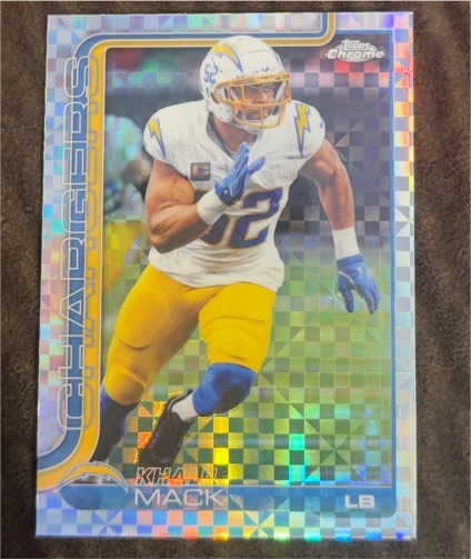 2025 Topps Chrome #160 Khalil Mack — front