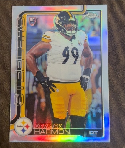 2025 Topps Chrome #361 Derrick Harmon — front
