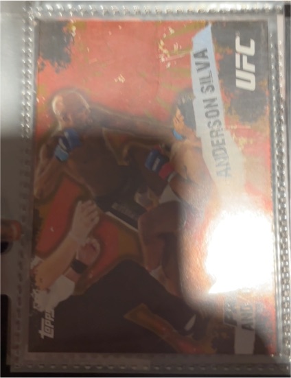 2024 Topps Finest UFC #237 Anderson Silva — front