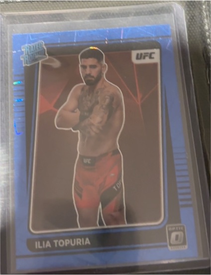2022 Panini Donruss Optic UFC #110 Ilia Topuria — front