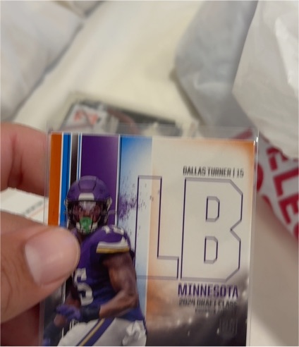 2024 Topps Signature Class #150 Dallas Turner — front
