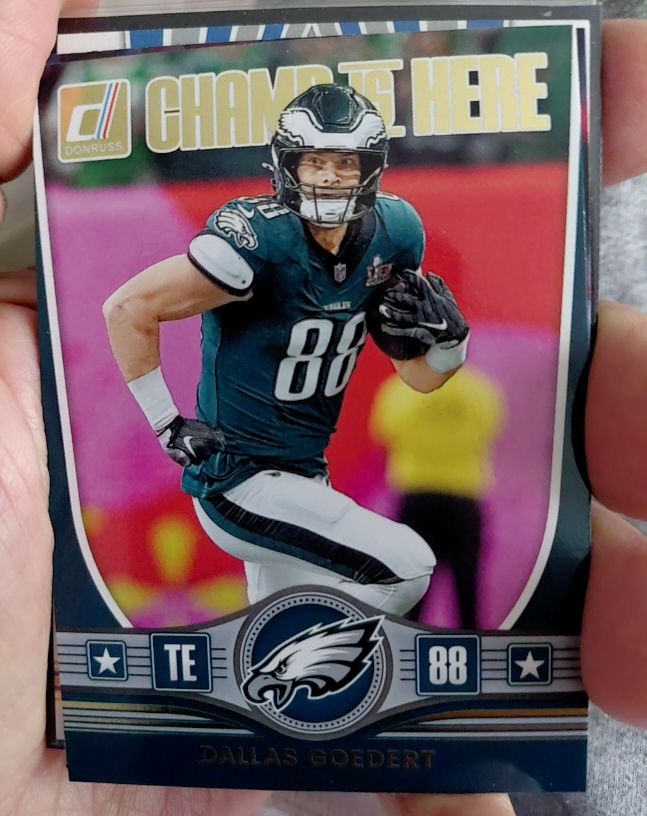 2025 Panini Donruss #CIH-DGT Dallas Goedert — front