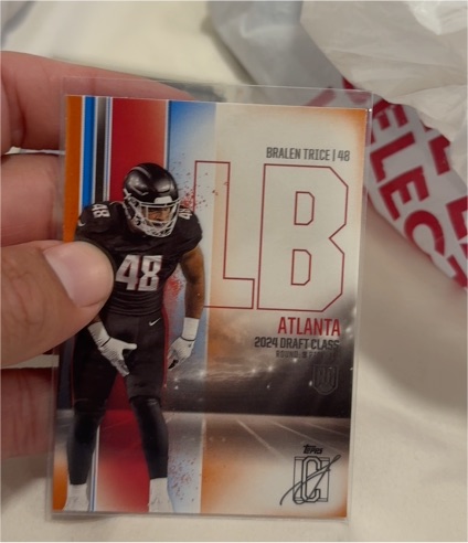 2024 Topps Signature Class #48 Bralen Trice — front