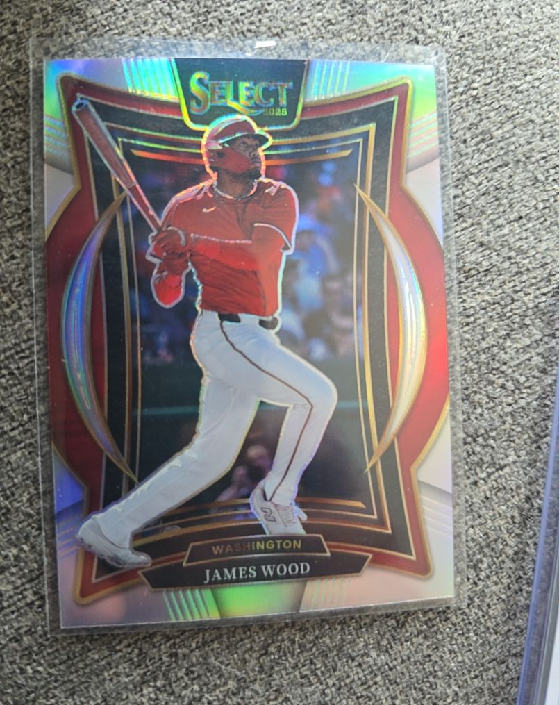 2025 Panini Select #36 James Wood — front