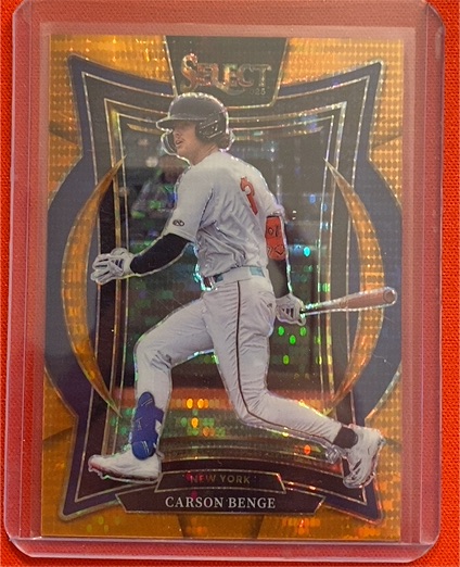 2025 Panini Select #93 Carson Benge — front