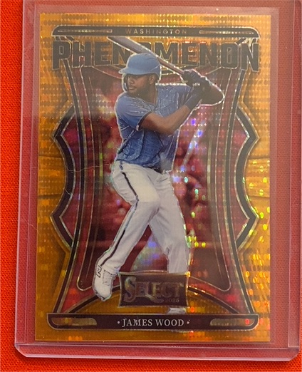2025 Panini Select Phenomenon #7 James Wood — front