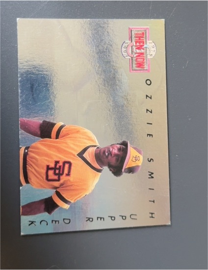 1993 Upper Deck Then & Now #TN7 Ozzie Smith — front