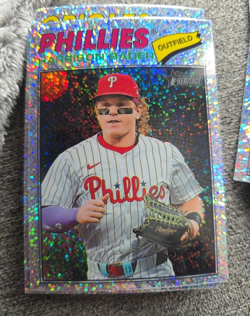 2026 Topps Heritage #357 Harrison Bader — front
