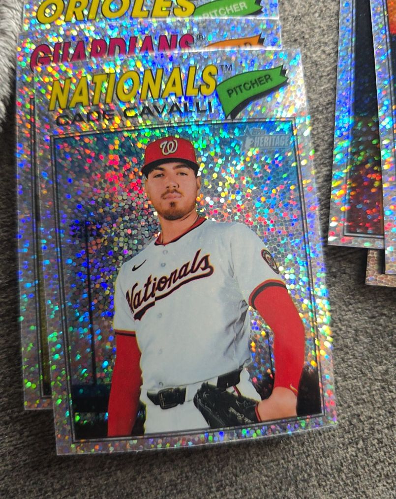 2026 Topps Heritage #68 Cade Cavalli — front