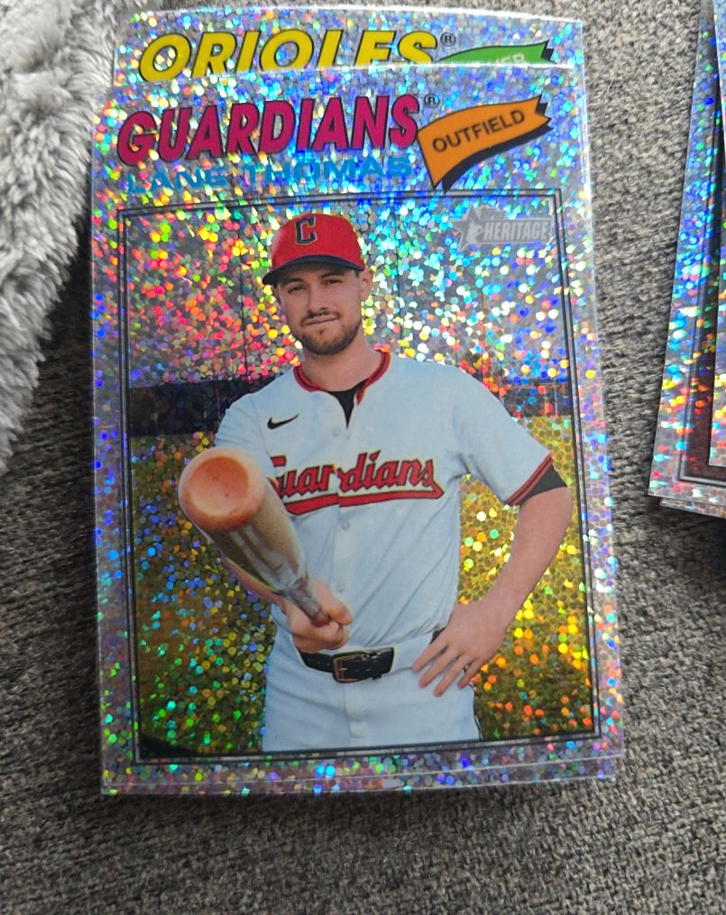 2026 Topps Heritage #285 Lane Thomas — front