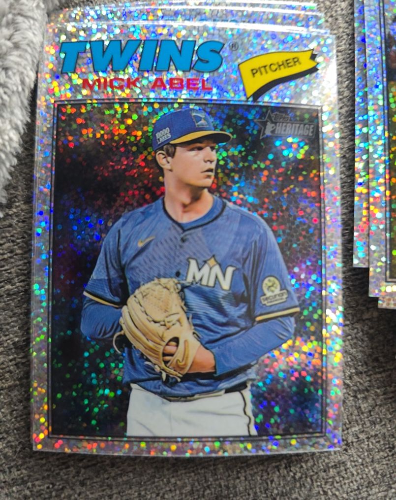 2026 Topps Heritage #292 Mick Abel — front
