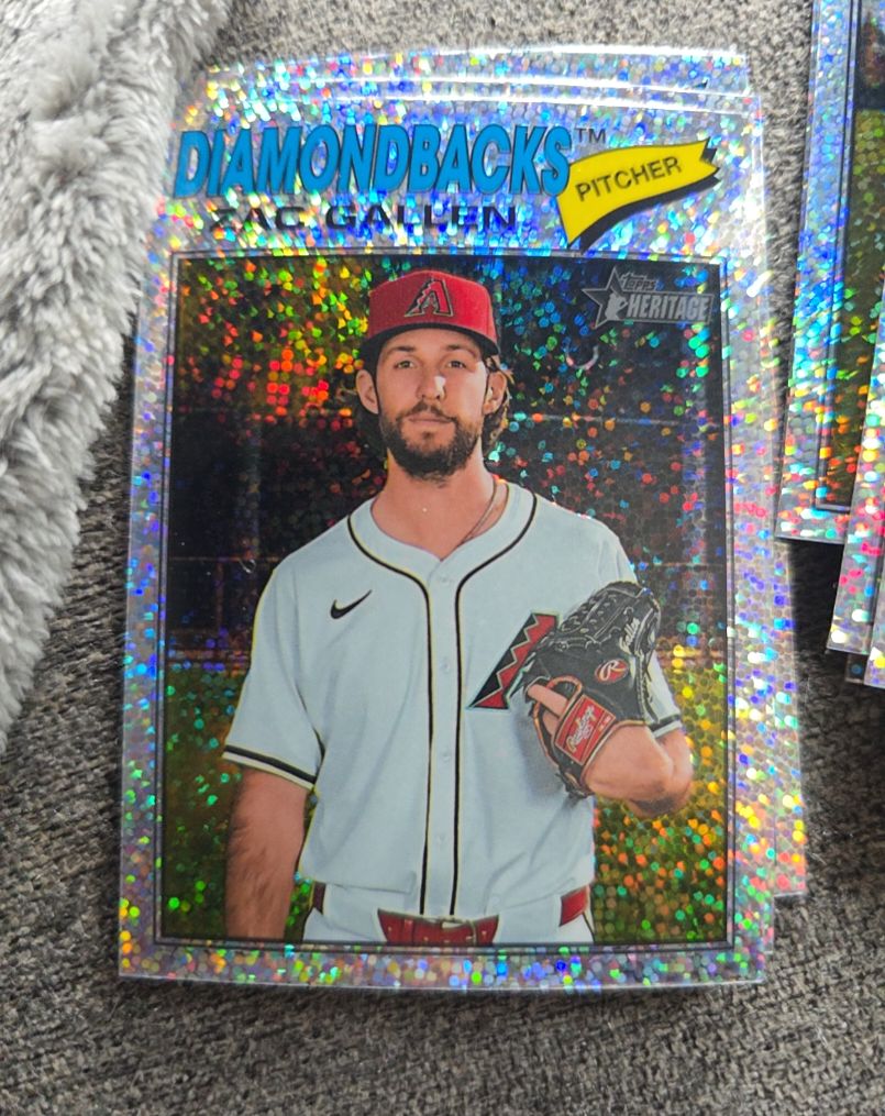 2026 Topps Heritage #254 Zac Gallen — front