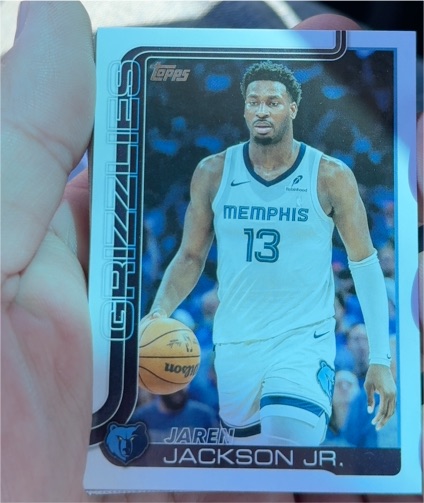 2025-26 Topps #184 Jaren Jackson Jr. — front
