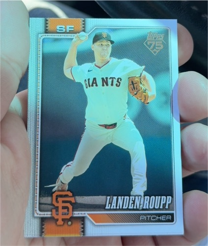 2026 Topps Series 1 #29 Landen Roupp — front