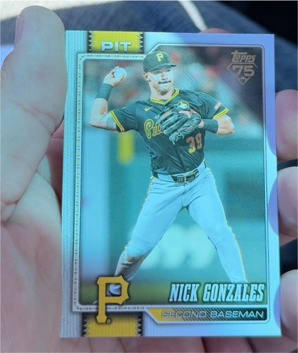 2026 Topps Series 1 #119 Nick Gonzales — front