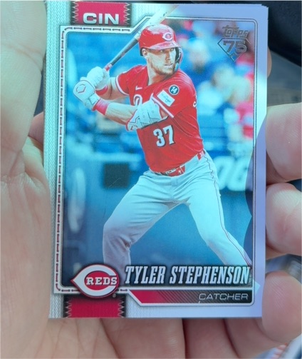 2026 Topps Series 1 #174 Tyler Stephenson — front