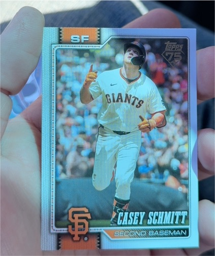 2026 Topps Series 1 #57 Casey Schmitt — front