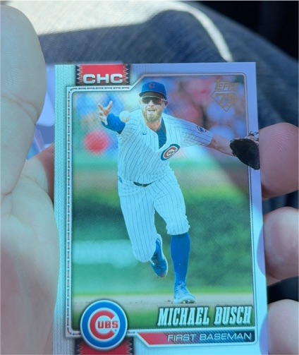 2026 Topps Series 1 #348 Michael Busch — front