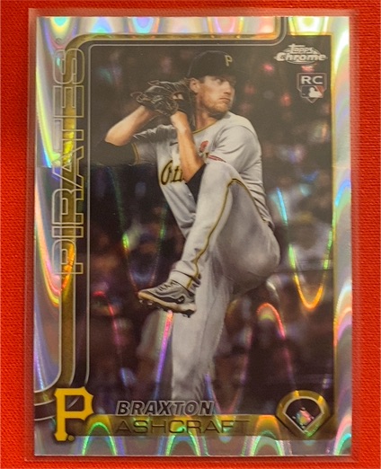 2025 Topps Chrome Update #USC142 Braxton Ashcraft — front