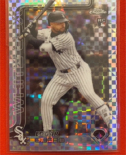 2025 Topps Chrome Update #USC165 Edgar Quero — front