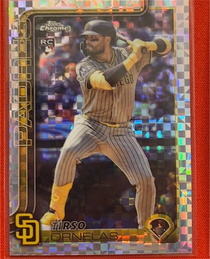 2025 Topps Chrome Update #USC139 Tirso Ornelas — front