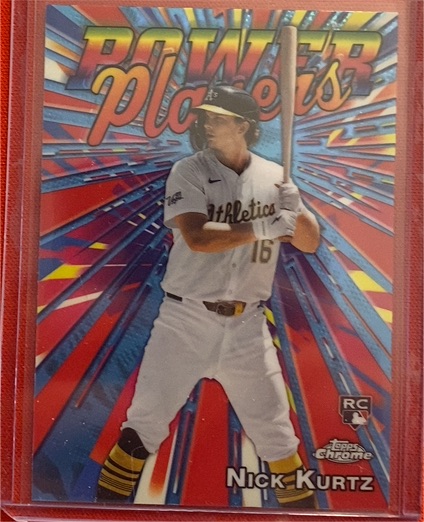 2025 Topps Chrome Update Series #PP-30 Nick Kurtz — front