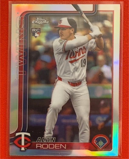 2025 Topps Chrome Update #USC41 Alan Roden — front