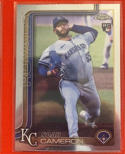 2025 Topps Chrome Update #USC69 Noah Cameron — front