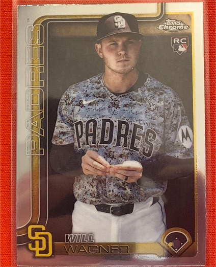 2025 Topps Chrome Update #USC111 Will Wagner — front