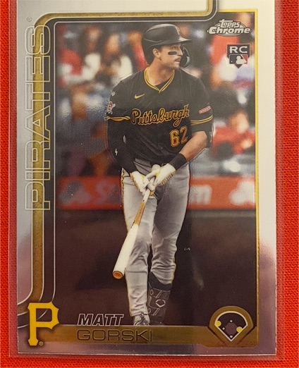 2025 Topps Chrome Update #USC99 Matt Gorski — front