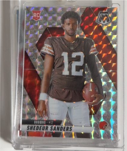 2025 Panini Mosaic Rookie Variations #290 Shedeur Sanders — front