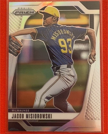 2025 Panini Prizm #4 Jacob Misiorowski — front