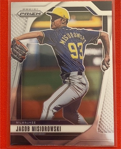 2025 Panini Prizm #4 Jacob Misiorowski — front