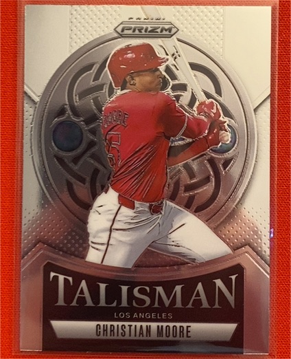 2025 Panini Prizm Talisman #2 Christian Moore — front