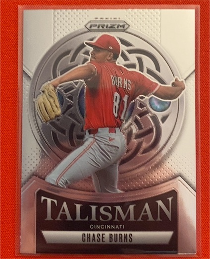 2025 Panini Prizm #24 Chase Burns Talisman — front