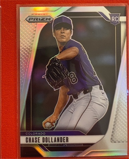 2025 Panini Prizm #217 Chase Dollander — front
