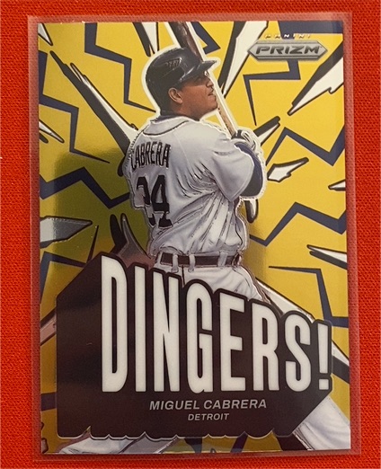 2025 Panini Prizm #17 Miguel Cabrera — front