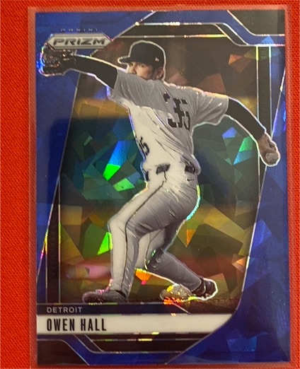 2025 Panini Prizm #221 Owen Hall — front