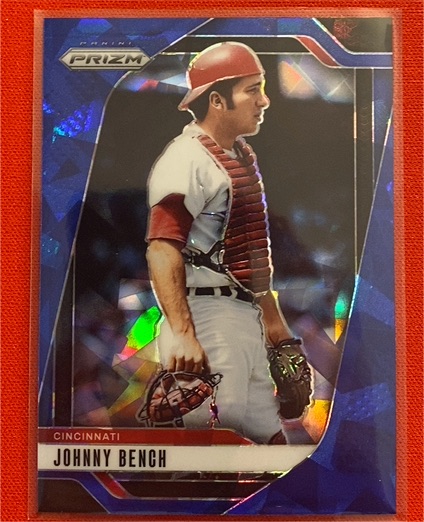 2025 Panini Prizm #17 Johnny Bench — front