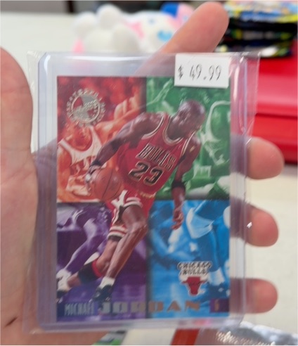 1994-95 Topps Stadium Club Members Only #20 Michael Jordan — front