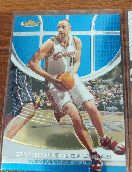 2005 Topps Finest #81 Zydrunas Ilgauskas — front