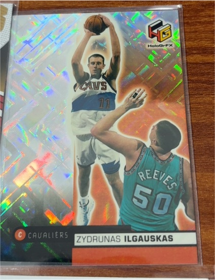 1999-00 Upper Deck HoloGrFX #10 Zydrunas Ilgauskas — front