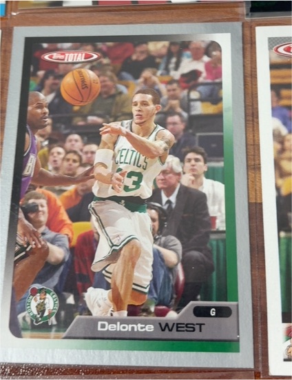 2004-05 Topps Total #356 Delonte West — front