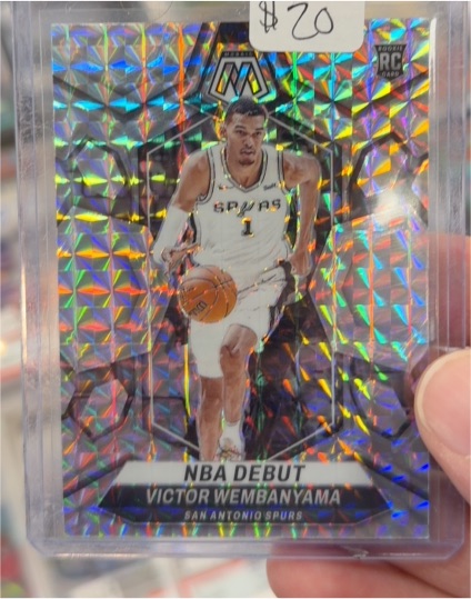 2023-24 Panini Mosaic NBA Debut #257 Victor Wembanyama — front